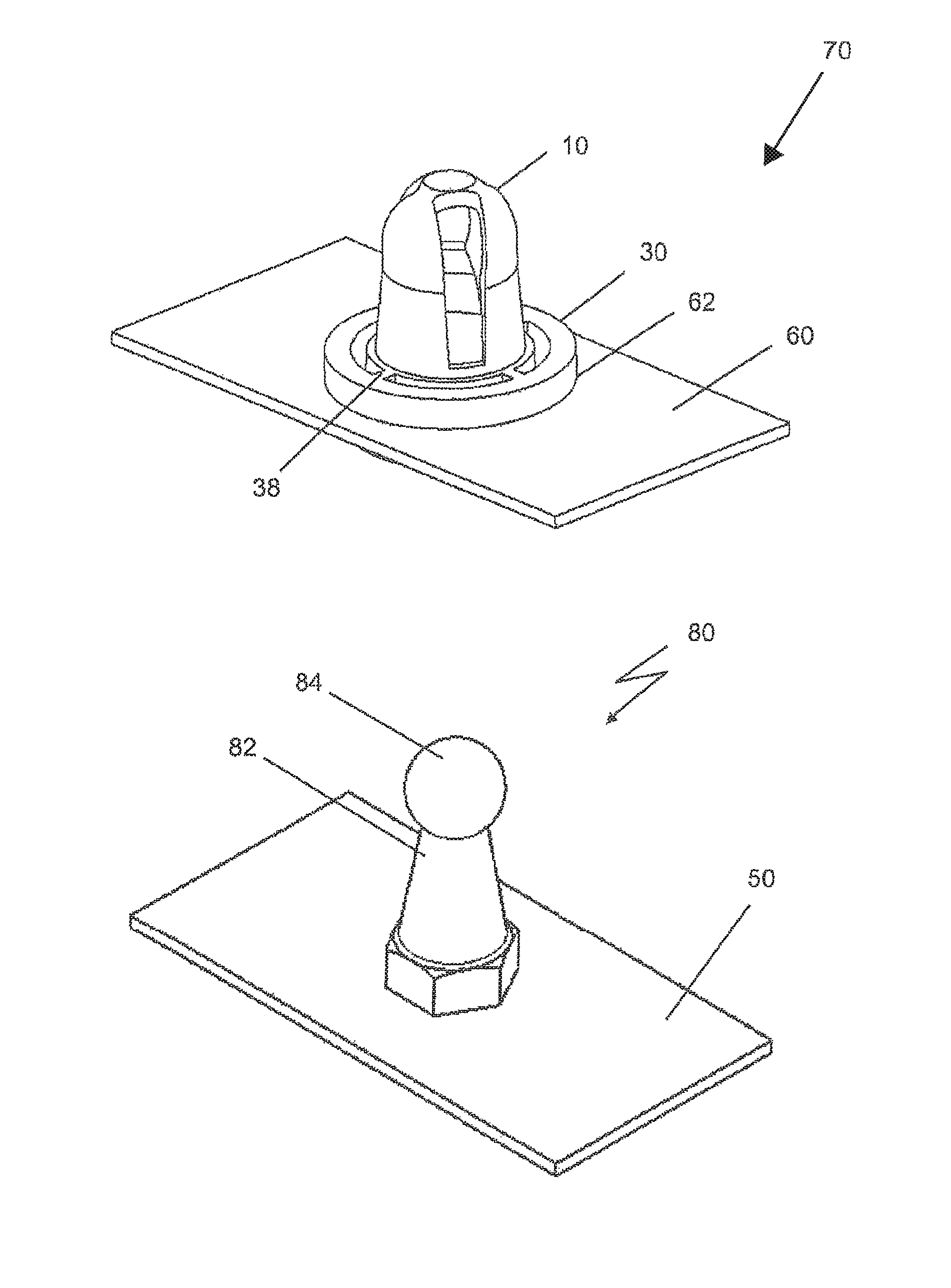 Plug-in coupling and method for the production thereof