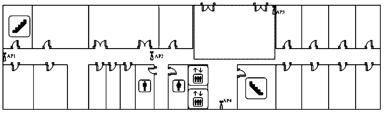 A construction method of wi-fi positioning fingerprint database based on image processing