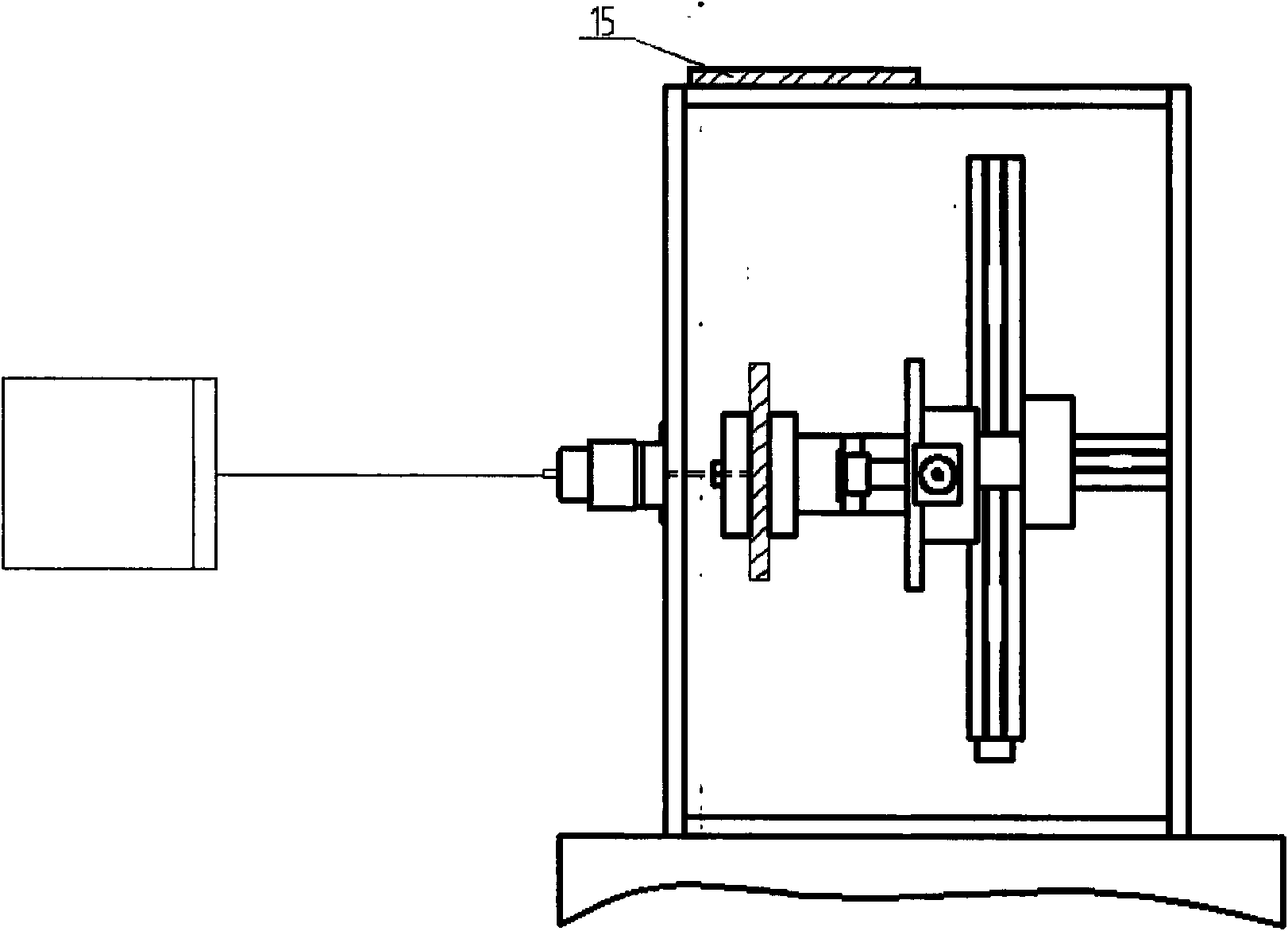 Processing method and device for carrying out microwave cutting on brittle material