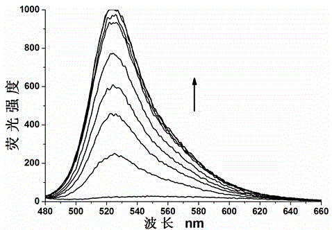 A kind of fluorescent probe and its preparation method and application