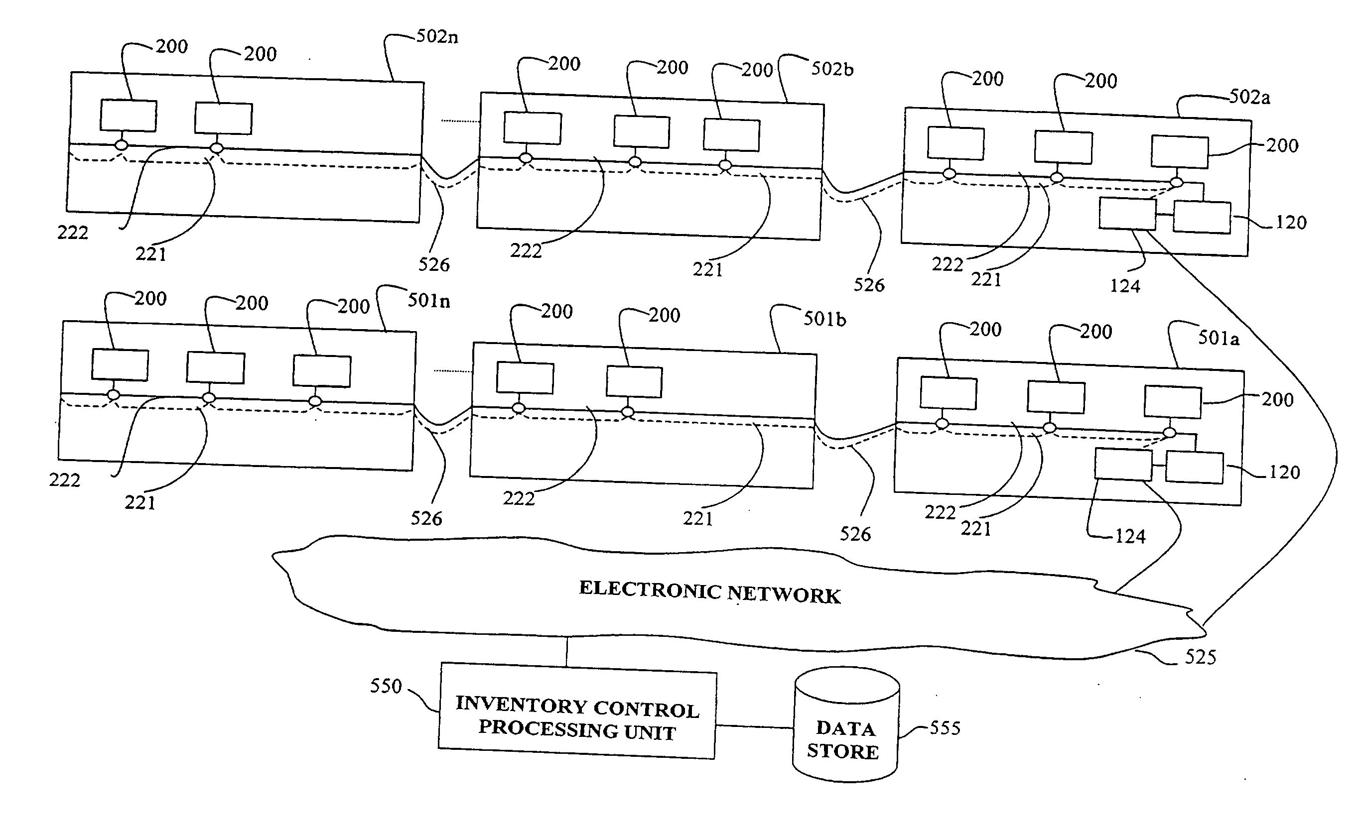 Intelligent station using multiple RF antennae and inventory control system and method incorporating same