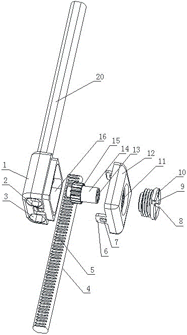 Growing period spine correcting device