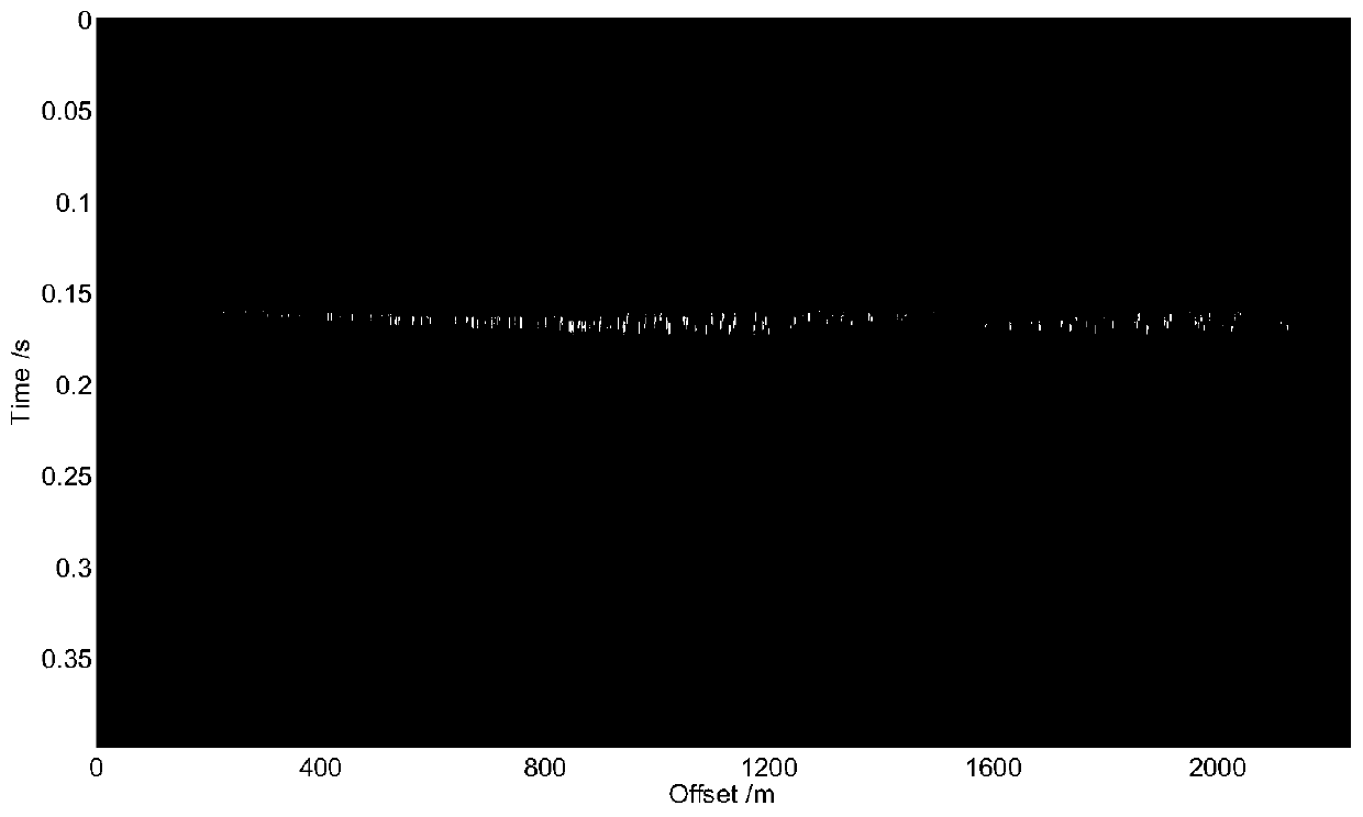 Seismic data multiple elimination method