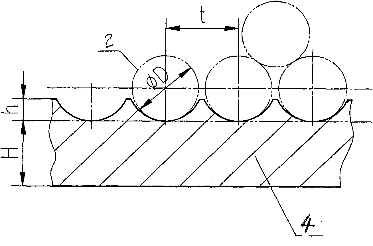 Drum with fold line grooves