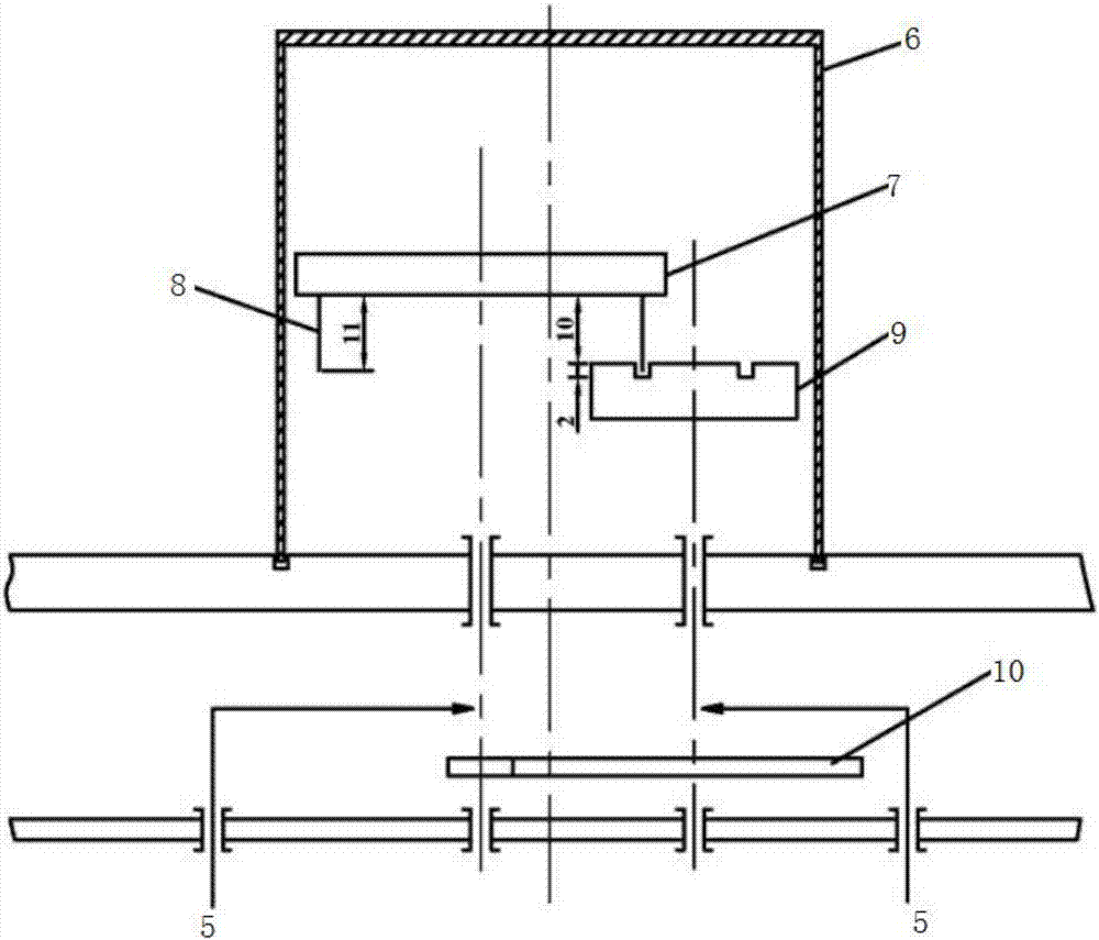 Cadmium disc for inductive circuit of spark test device, and machining method for cadmium disc