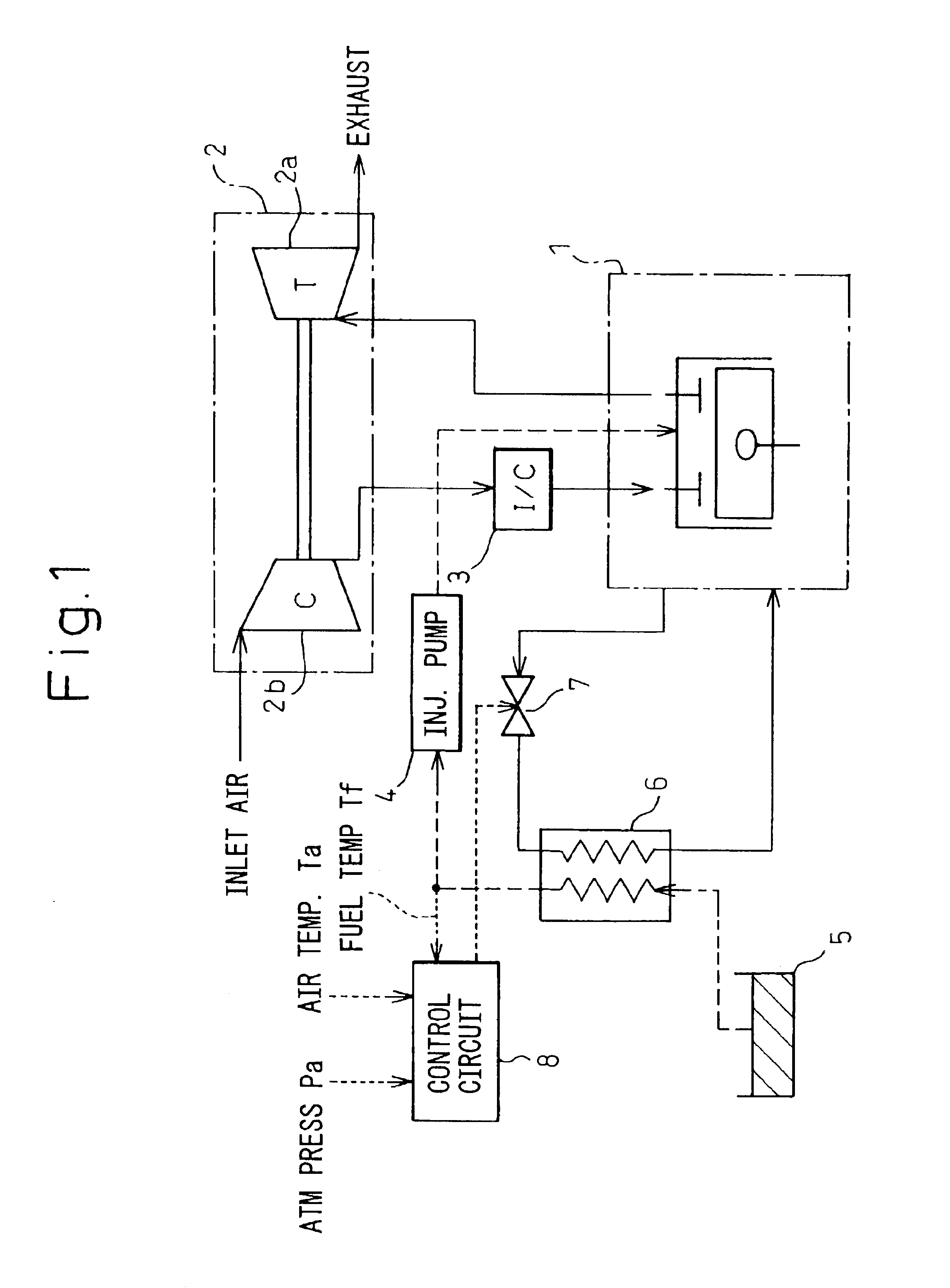 Fuel supply control device for a turbo-charged diesel aircraft engine