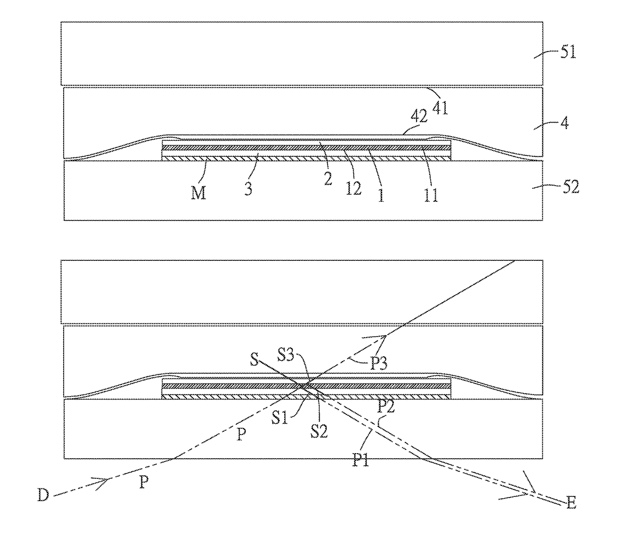 Anti-ghosting reflection device and a display system with the same