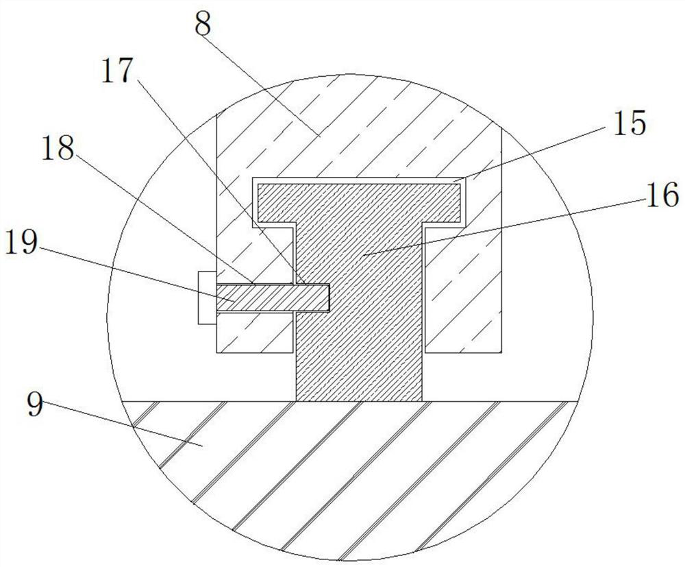 Assembly type suspended ceiling and wall surface detachable structure