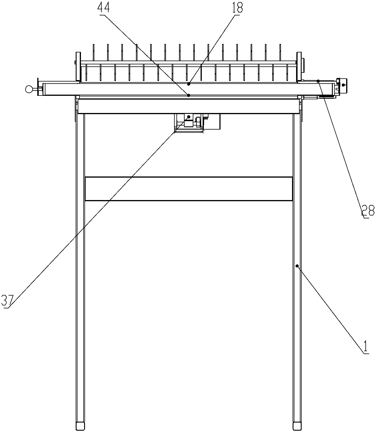 Automatic tea leaf roasting machine and automatic tea leaf processing method thereof