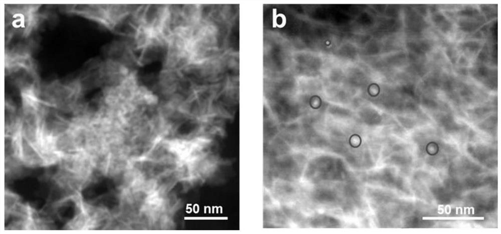 Two-dimensional ZnIn2S4 loaded convex noble metal single atom photocatalyst and application thereof