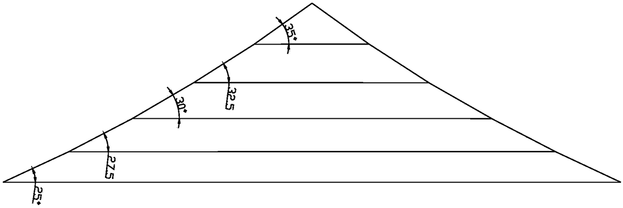 Anti-glare plate with nonlinear edge pyramid microstructure