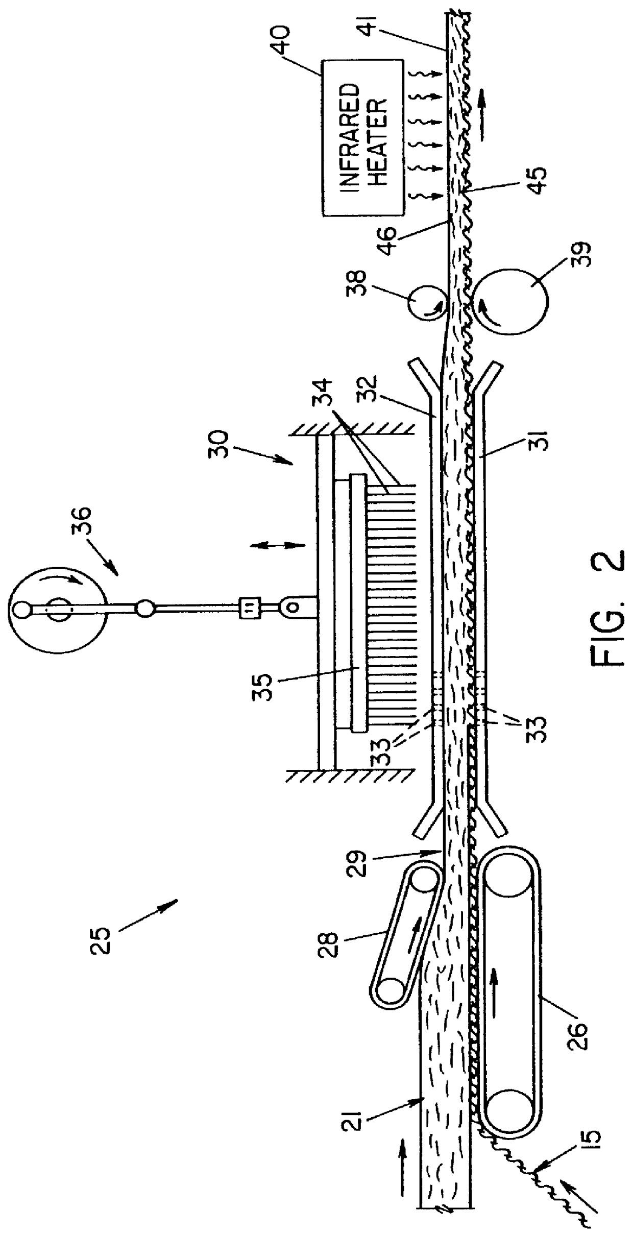 Modified secondary backing fabric, method for the manufacture thereof and carpet containing the same