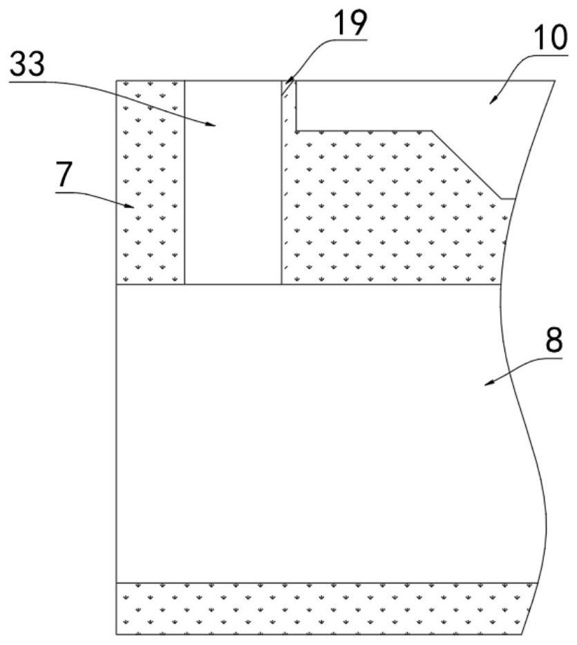 Continuous fiber reinforced thermoplastic composite material mould pressing mold