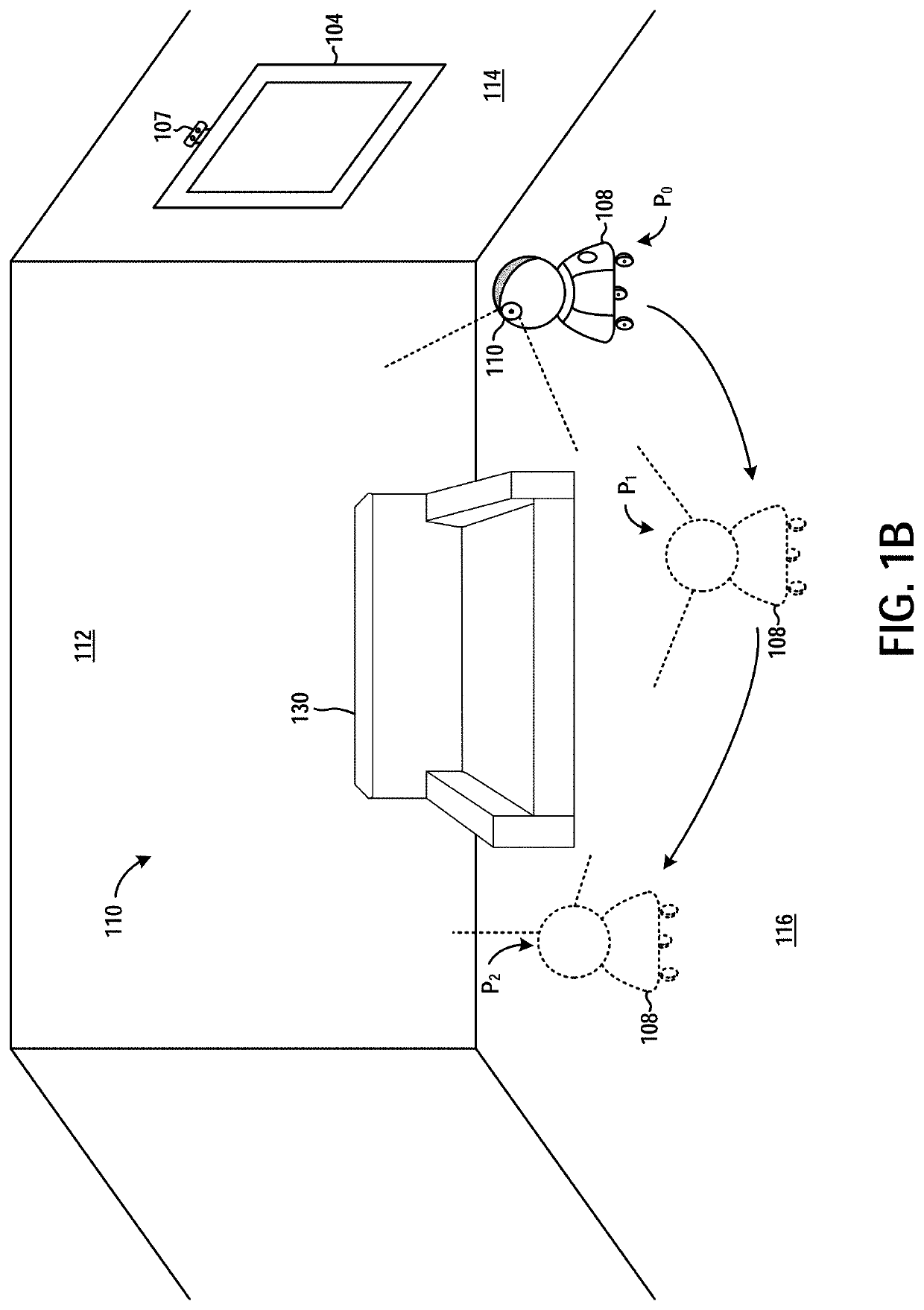 Space capture, modeling, and texture reconstruction through dynamic camera positioning and lighting using a mobile robot