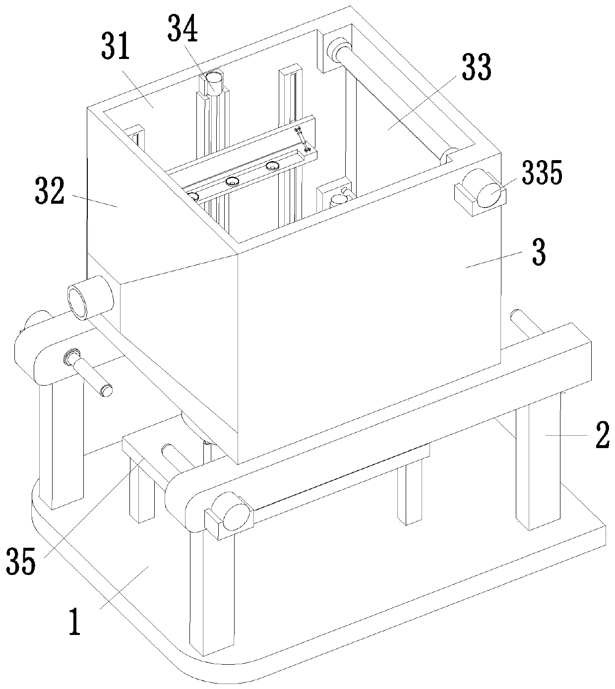 A dry non-contact cleaning device