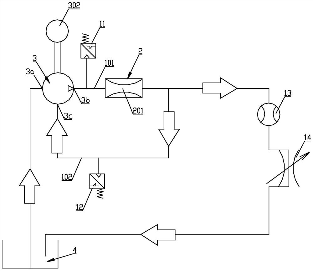 Test tool of engine oil pump