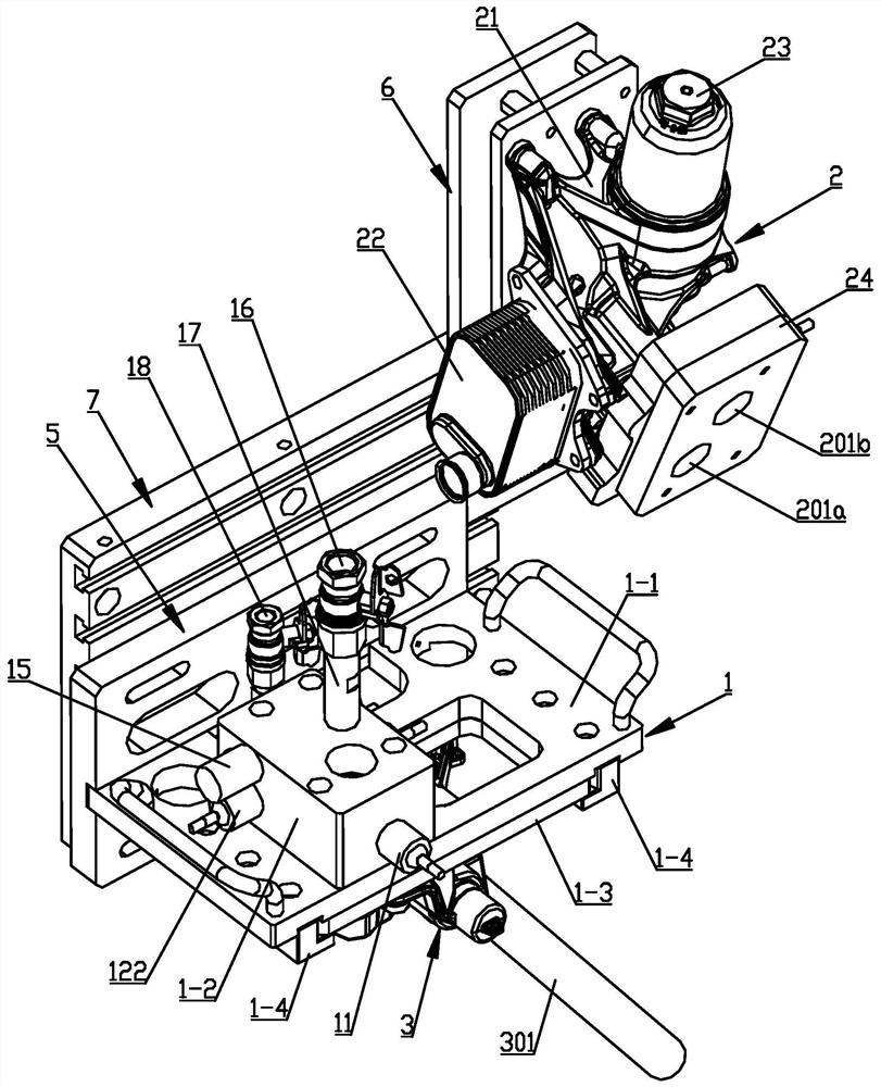 Test tool of engine oil pump