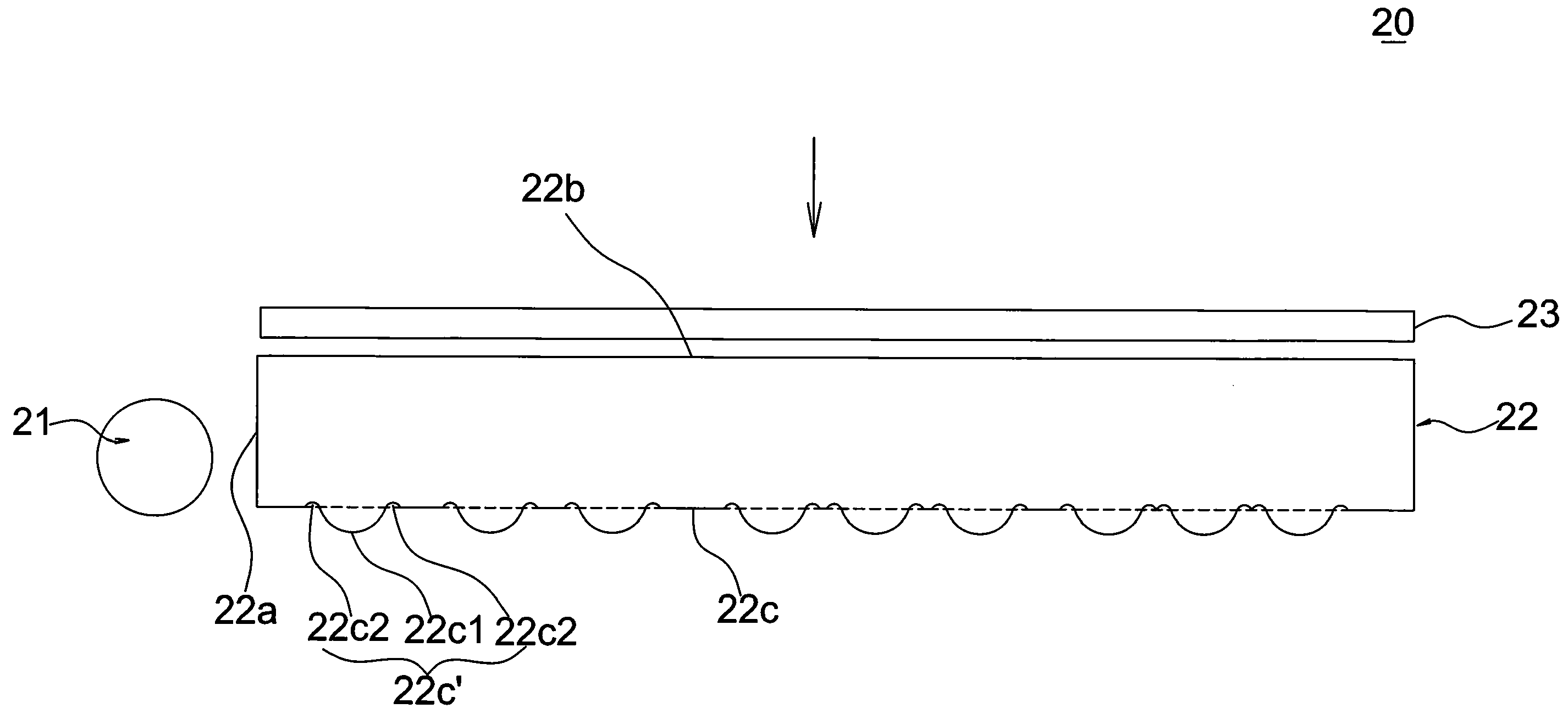 Light guide plate structure