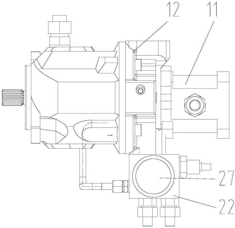 Vehicle-mounted hydraulic constant-speed power generation system and power generation method thereof