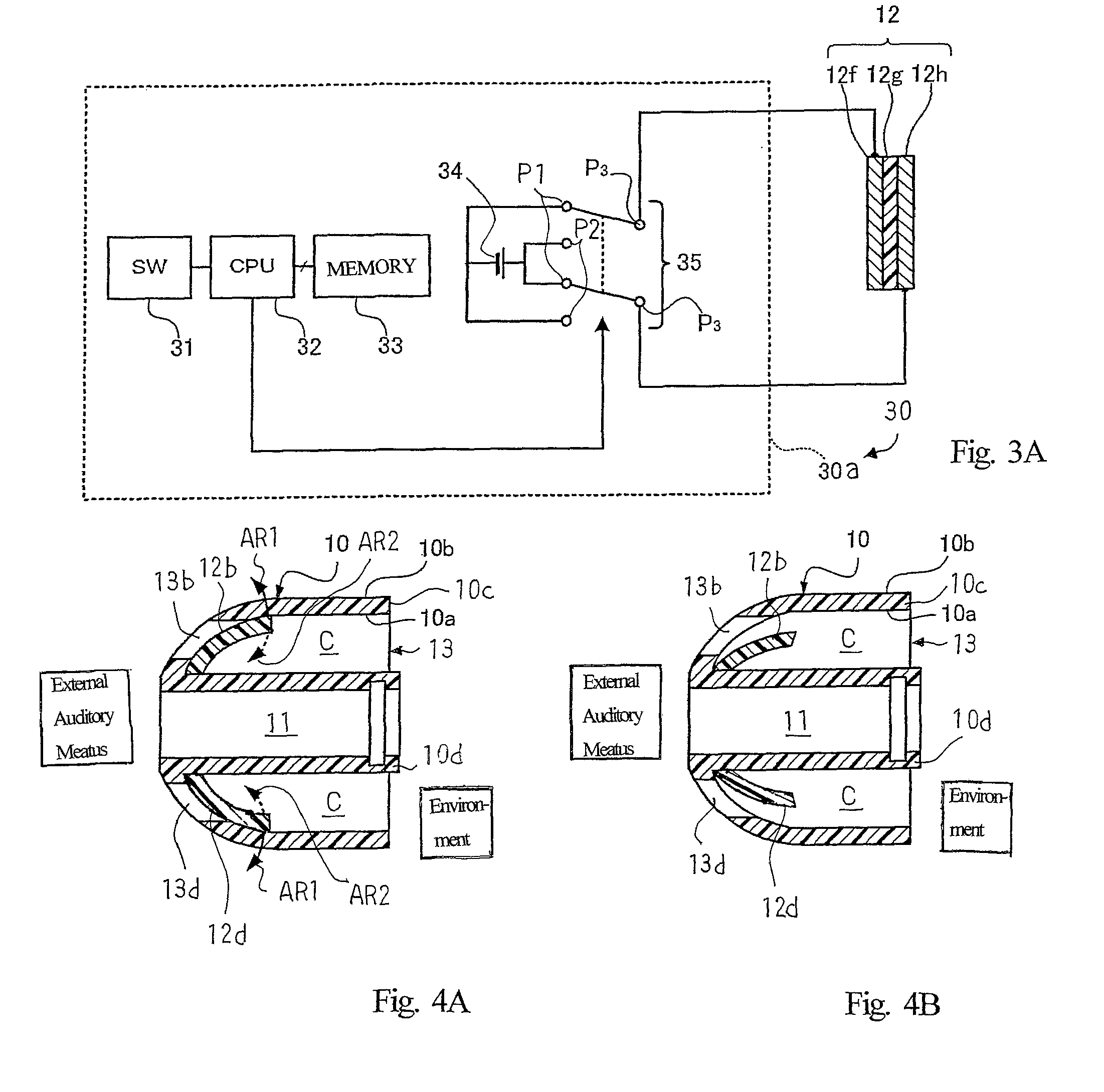 Earphone device and sound generating apparatus equipped with the same