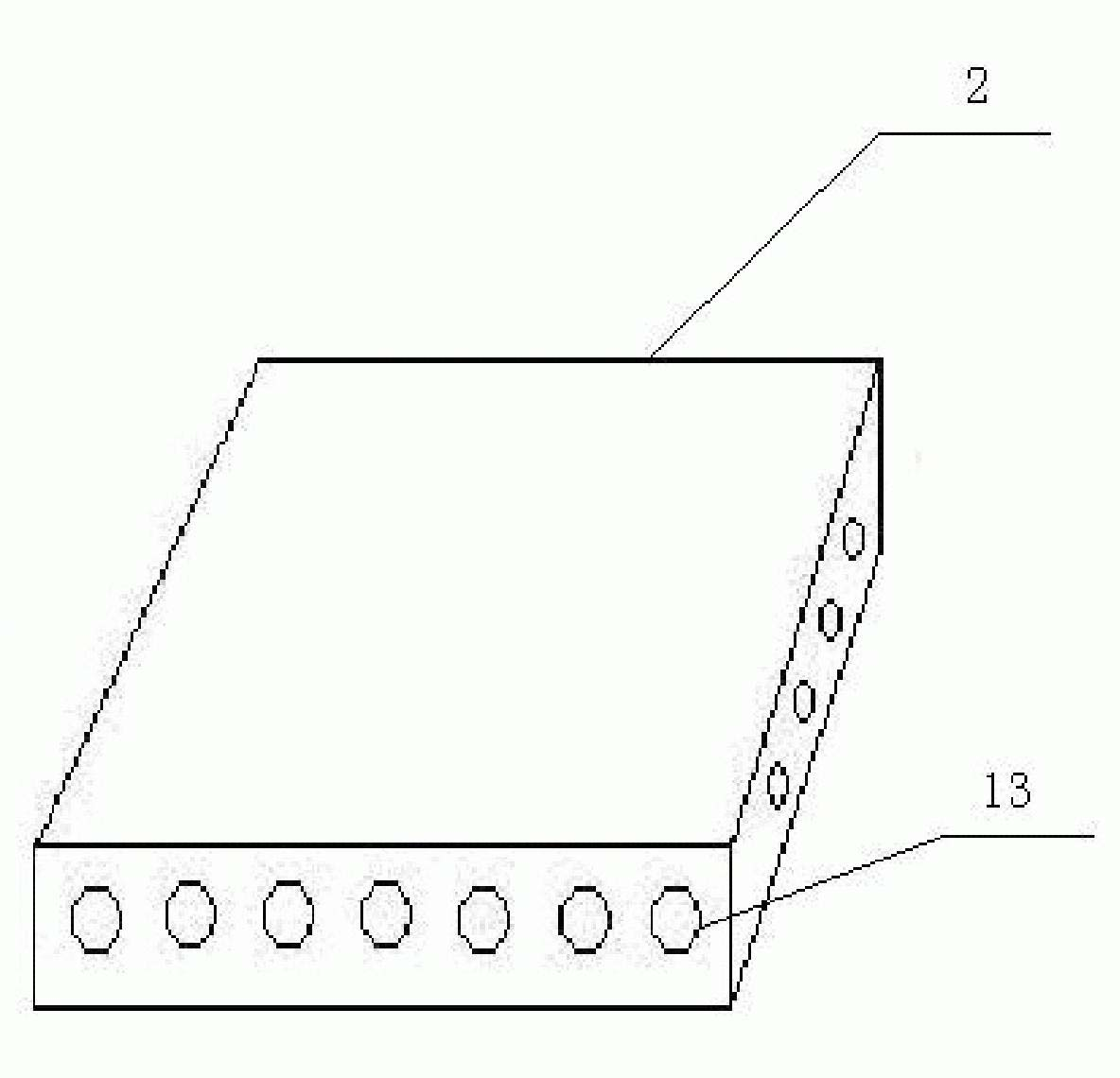 Forced speed-reducing safety device for vehicles