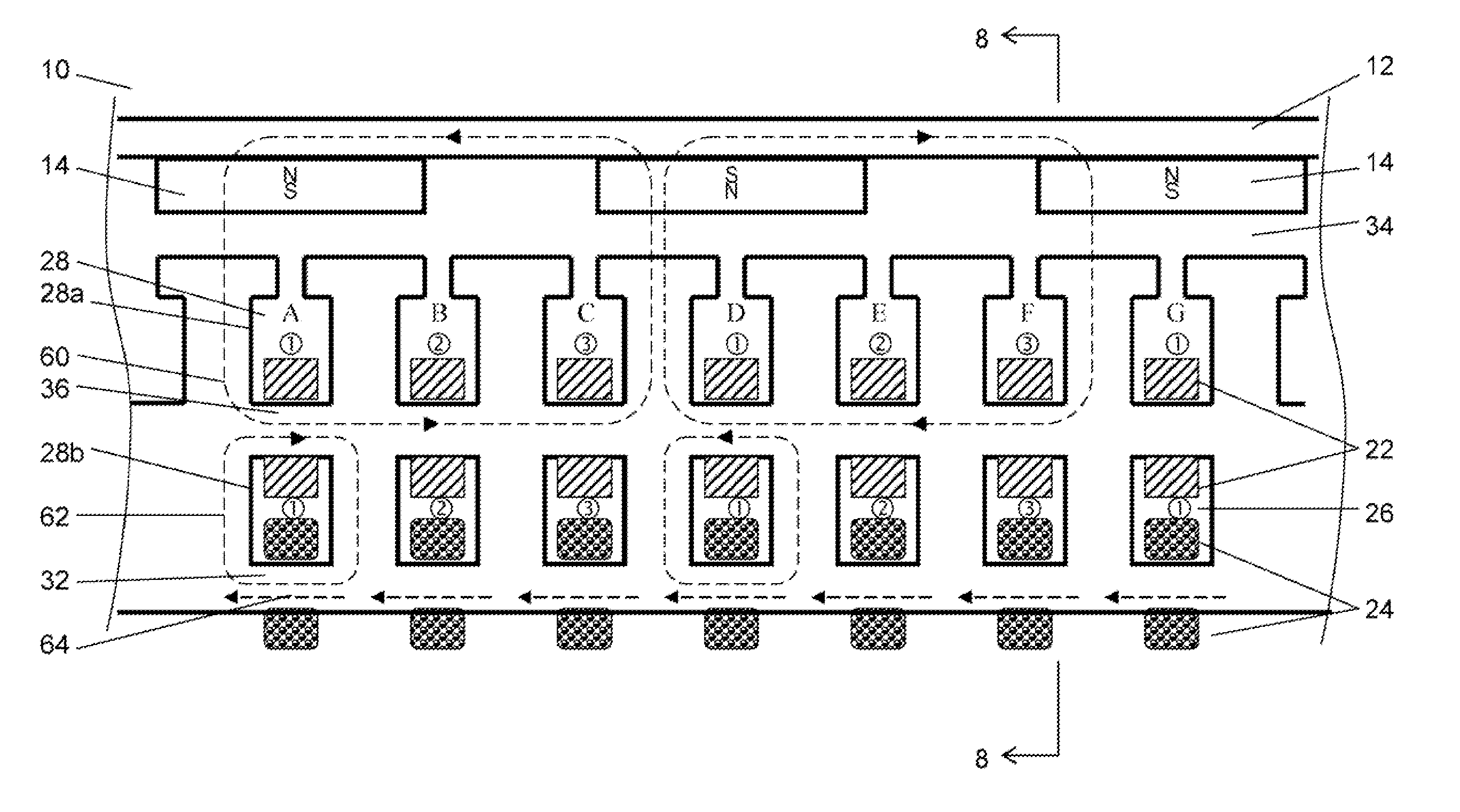 Saturation control of electric machine