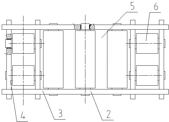 Universal rolling wheel device for pipeline support