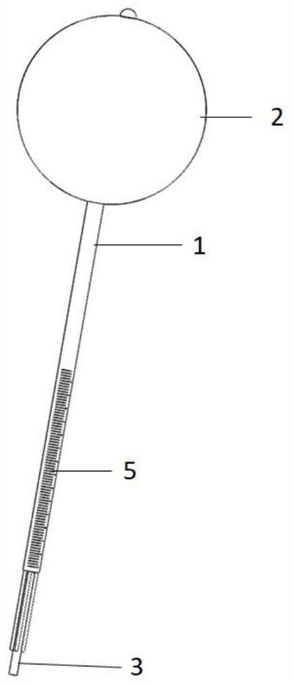 Photodynamic therapy instrument used in human body cavity and cavity organ