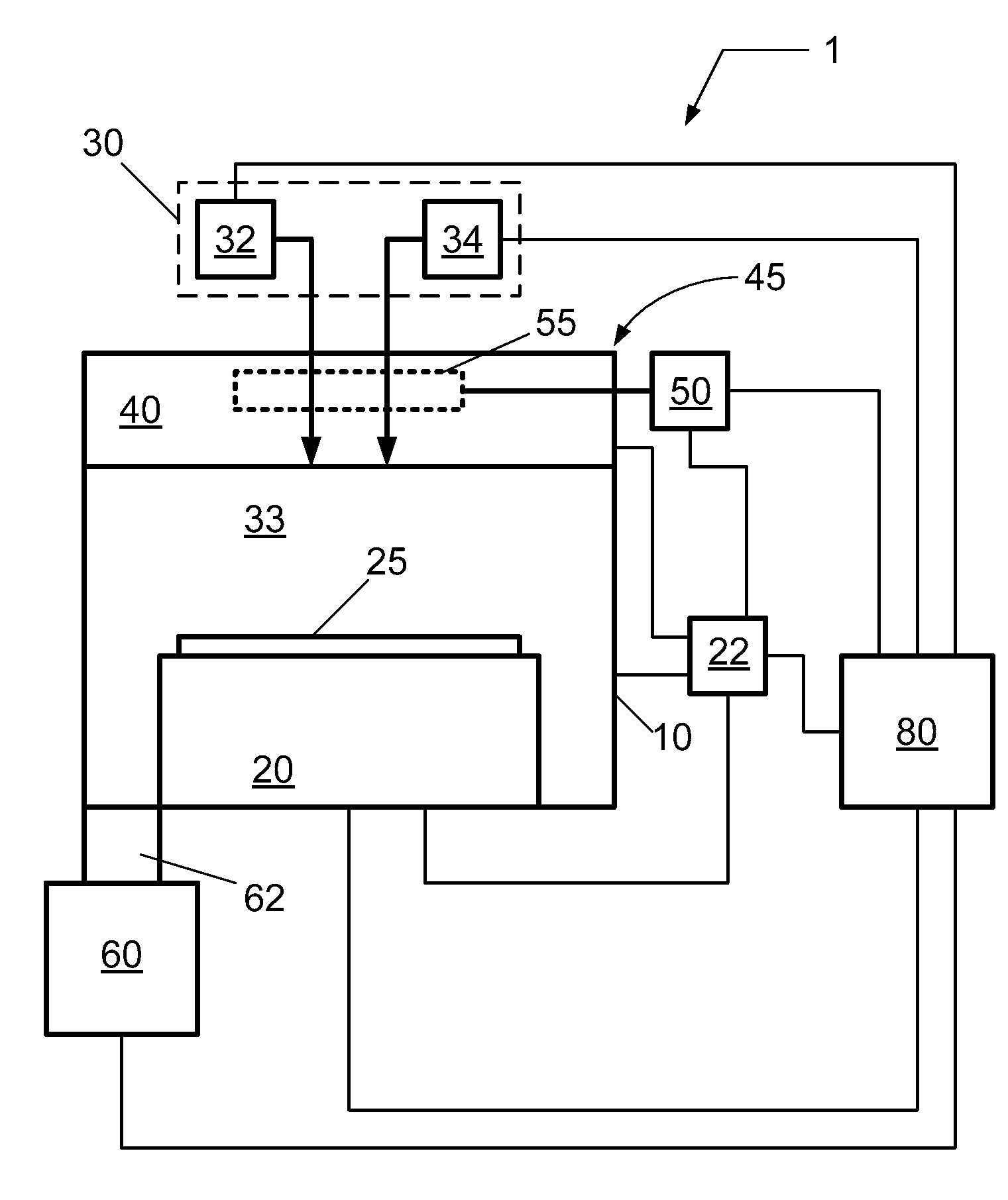 Gas heating device for a vapor deposition system