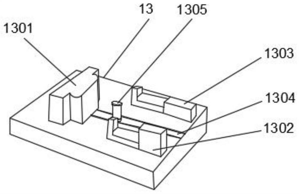 High-precision resistance trimming machine capable of regulating resistance of current divider