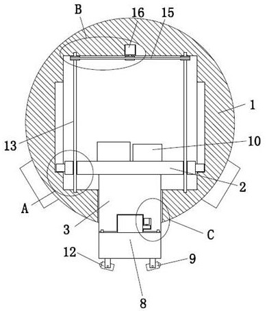 A device and method for assessing sea level rise based on hydrodynamic forces