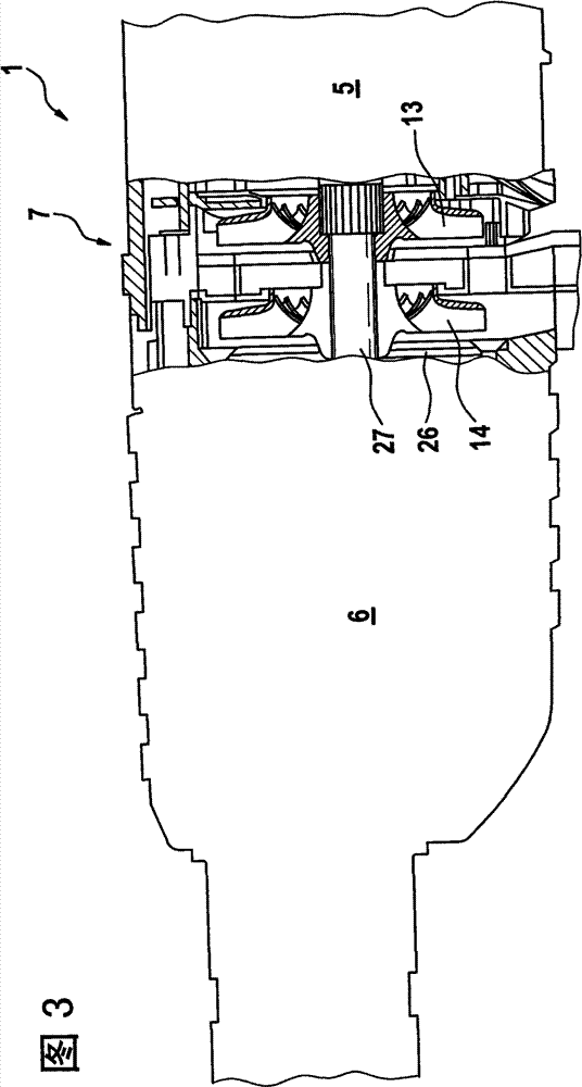 Handheld electrical tool with a suction module for a dust separation device