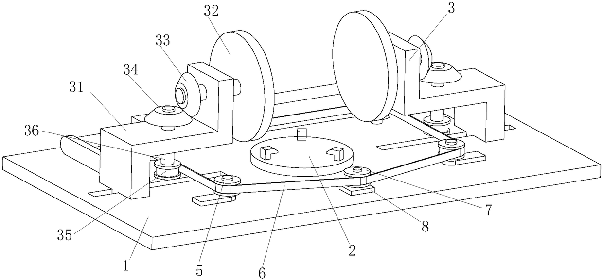 Valve body grinding device with multi-surface machining function