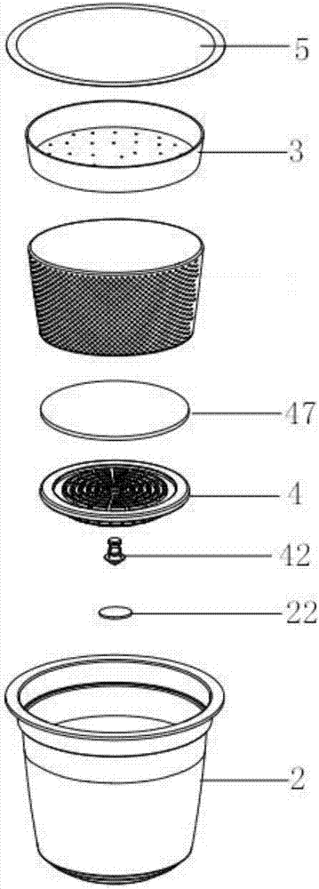 Novel beverage blending container