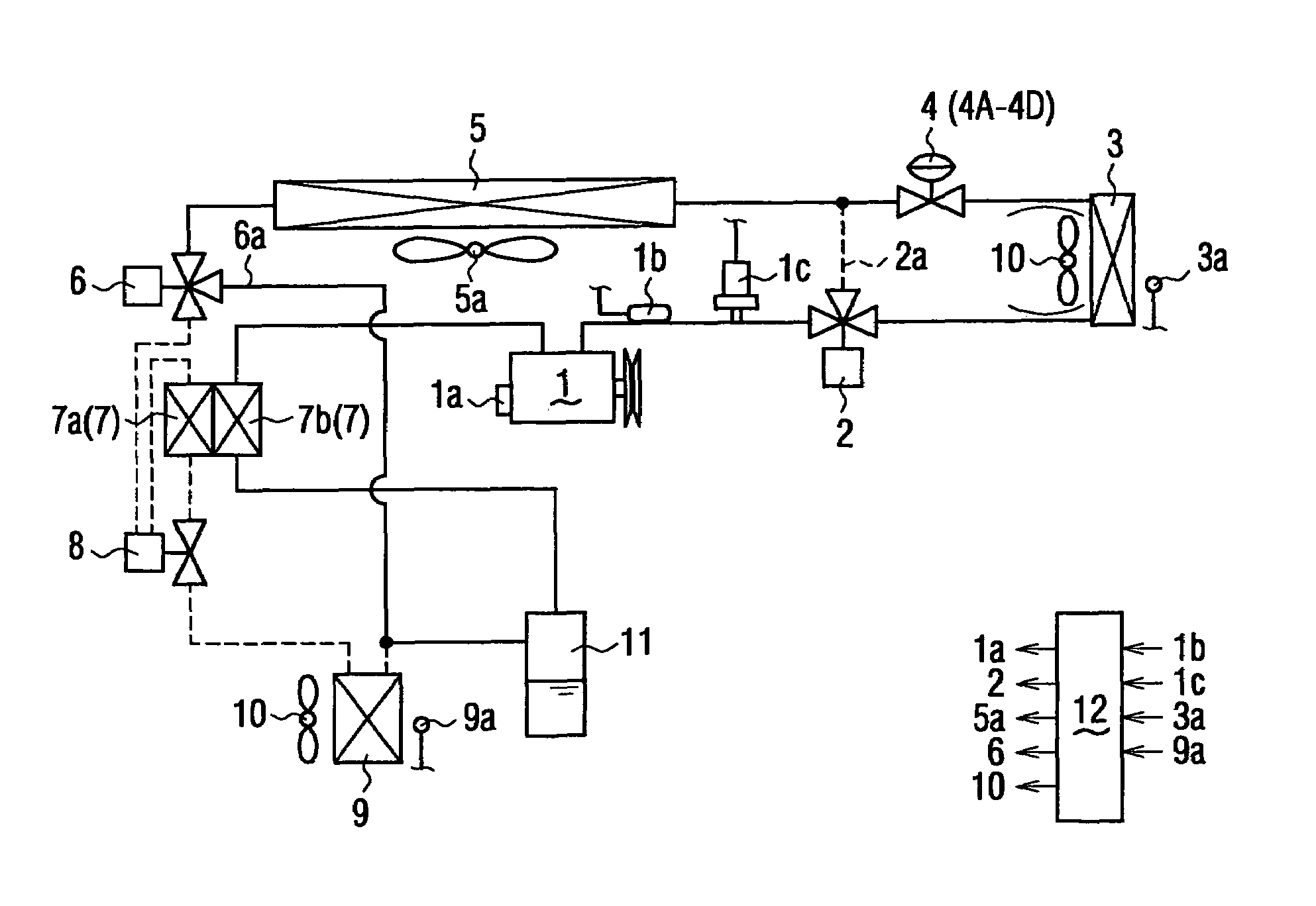 Pressure control valve and vapor-compression refrigerant cycle system using the same