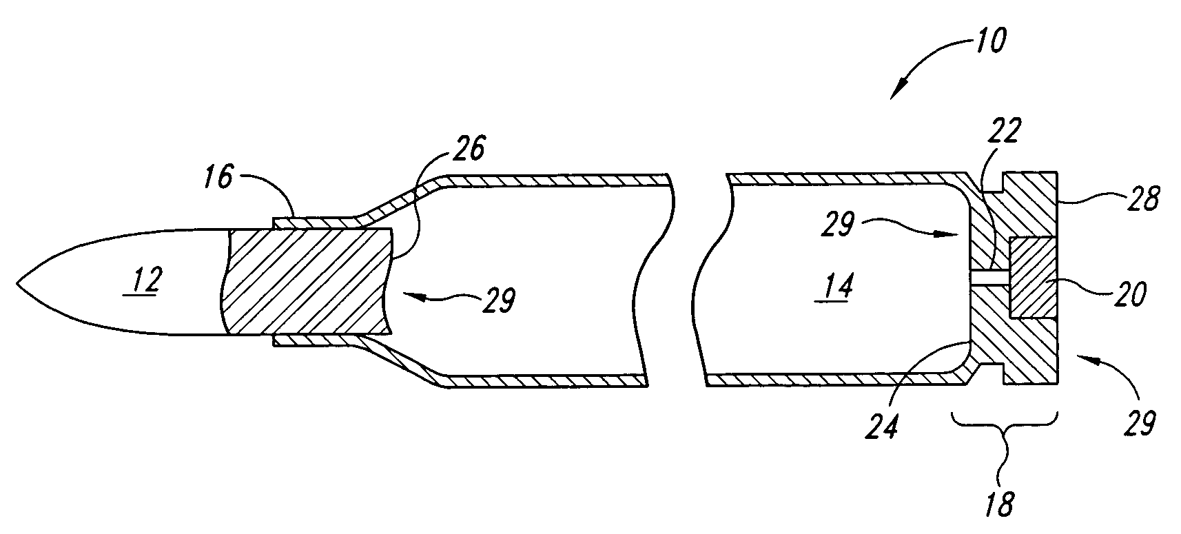 Apparatus and method for identifying ammunition