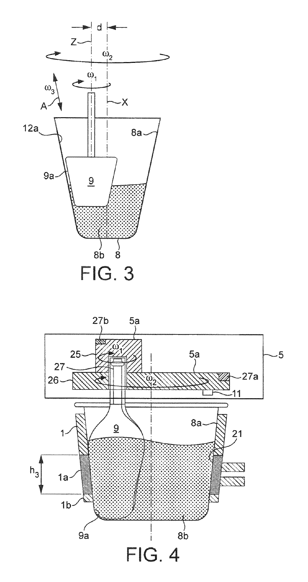 Machine and system for preparing a cooled food product with aerated or whipped texture in controlled manner