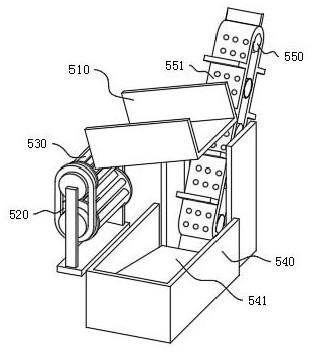 A pupa cocoon separation and recovery device