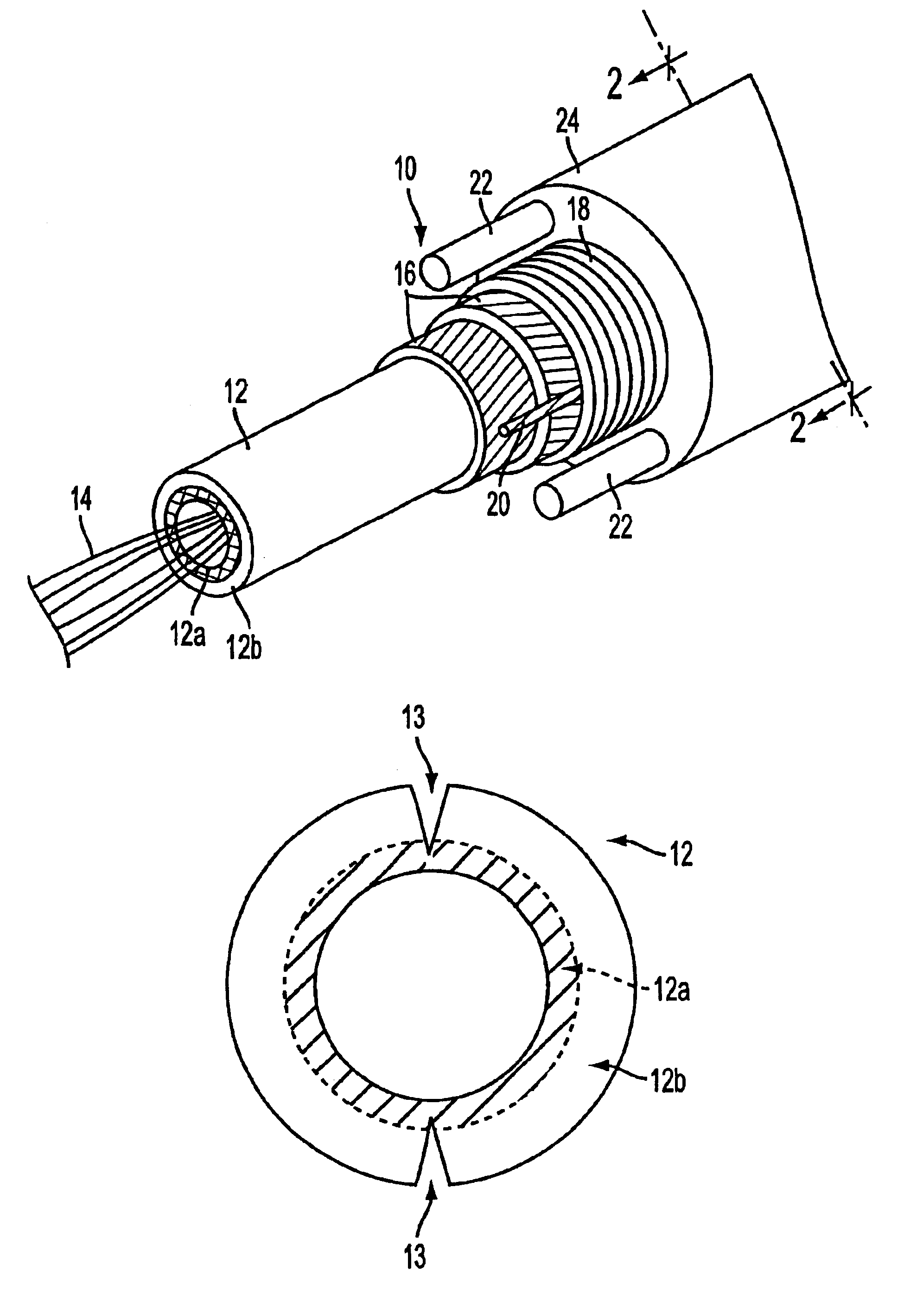 Buffer tube design for easy and reliable access in mid-span