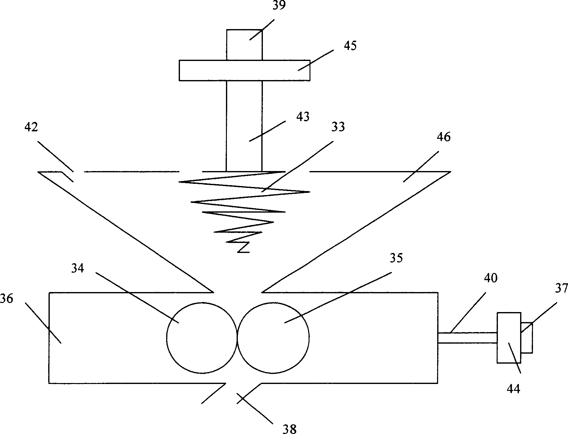 Method for mfg. composite carbon containing pellets and device thereof