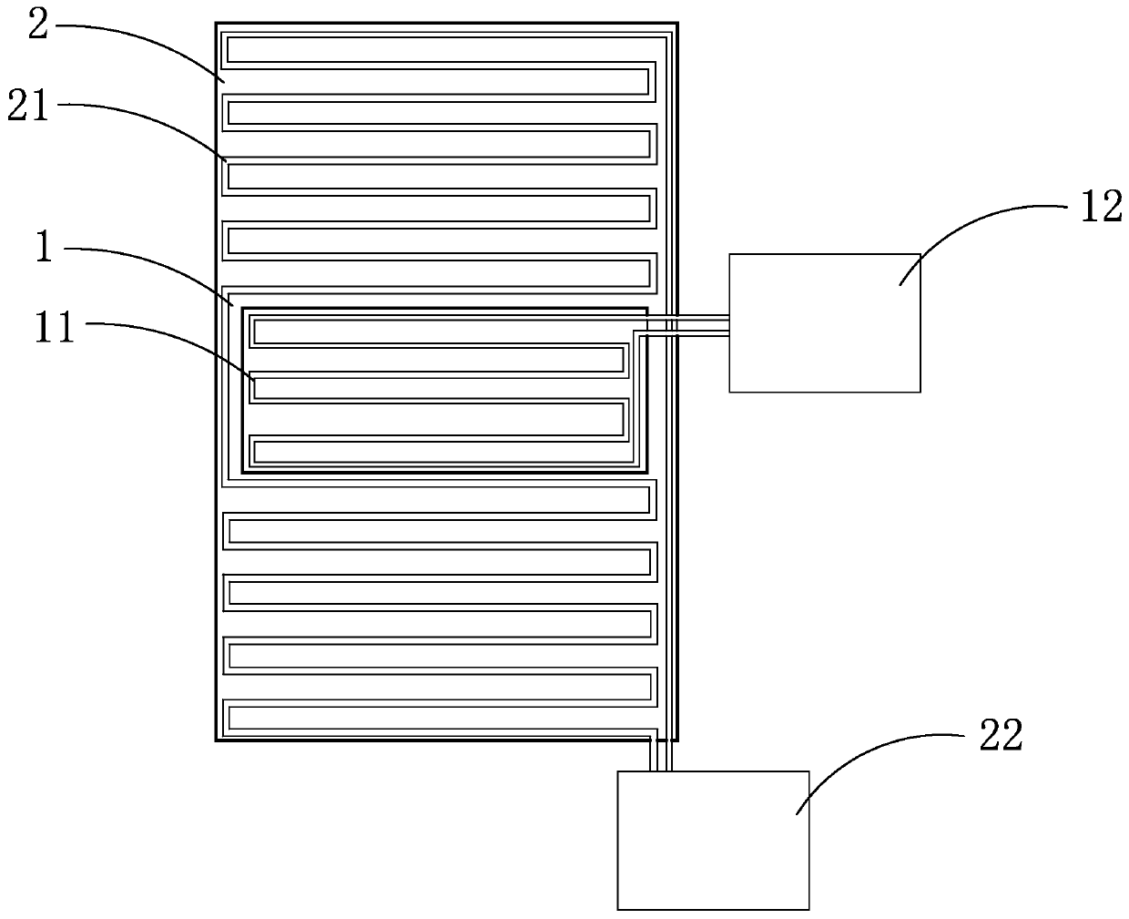 Intelligent temperature control mattress for female nursing and nursing method thereof