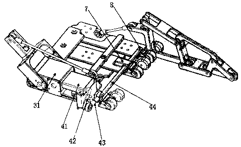 A bionic mechanical hand based on mesh linkage structure