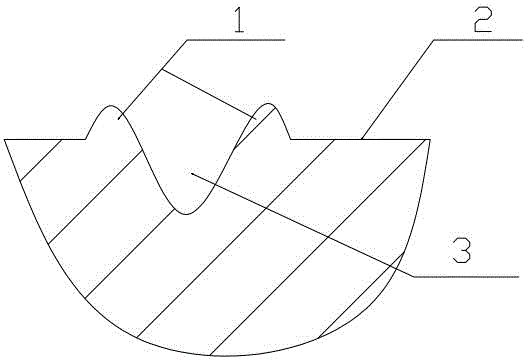 Composite micro-texturing guide rail