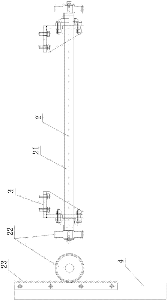 Lifting carrying device for tower type garage