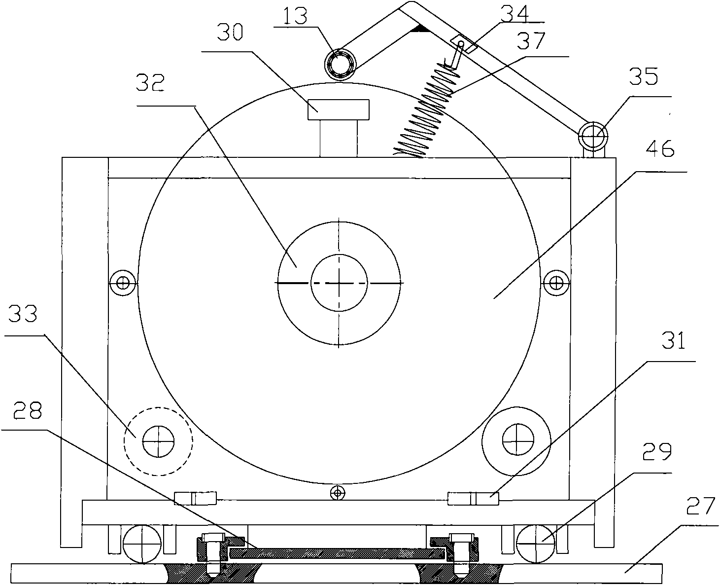 Hot rolled steel coil taping device