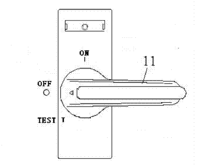 Testing control device