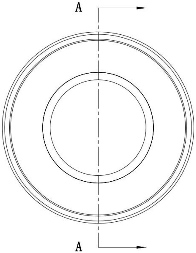 An anti-deformation and dust-proof deep groove ball bearing