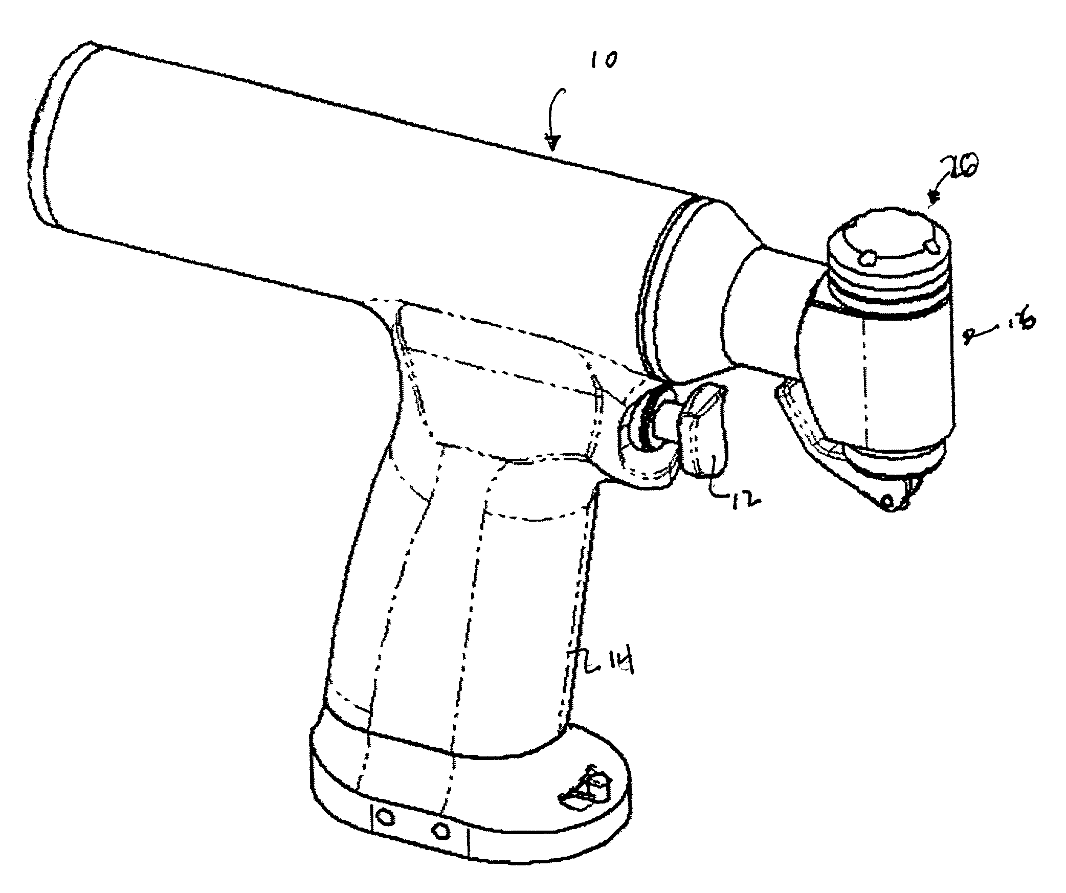 Connector assembly for a surgical tool