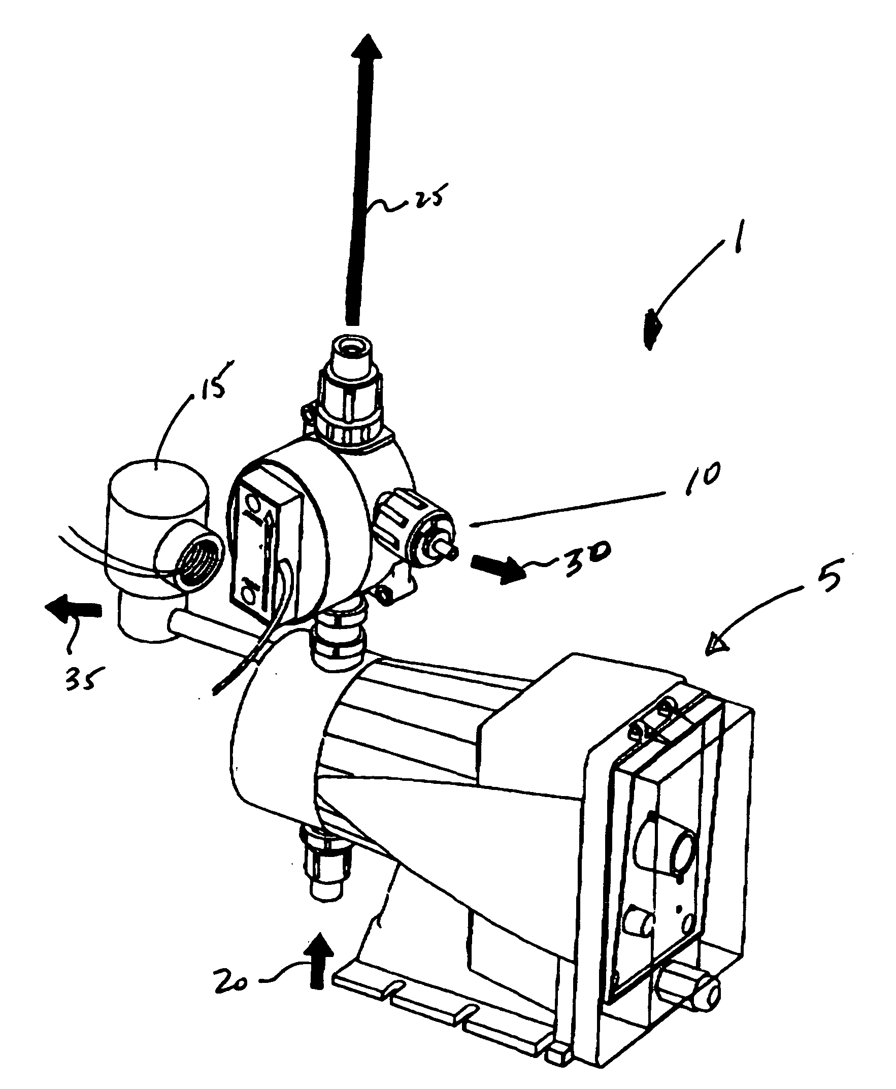 Self-priming electronic metering pump and priming methodology