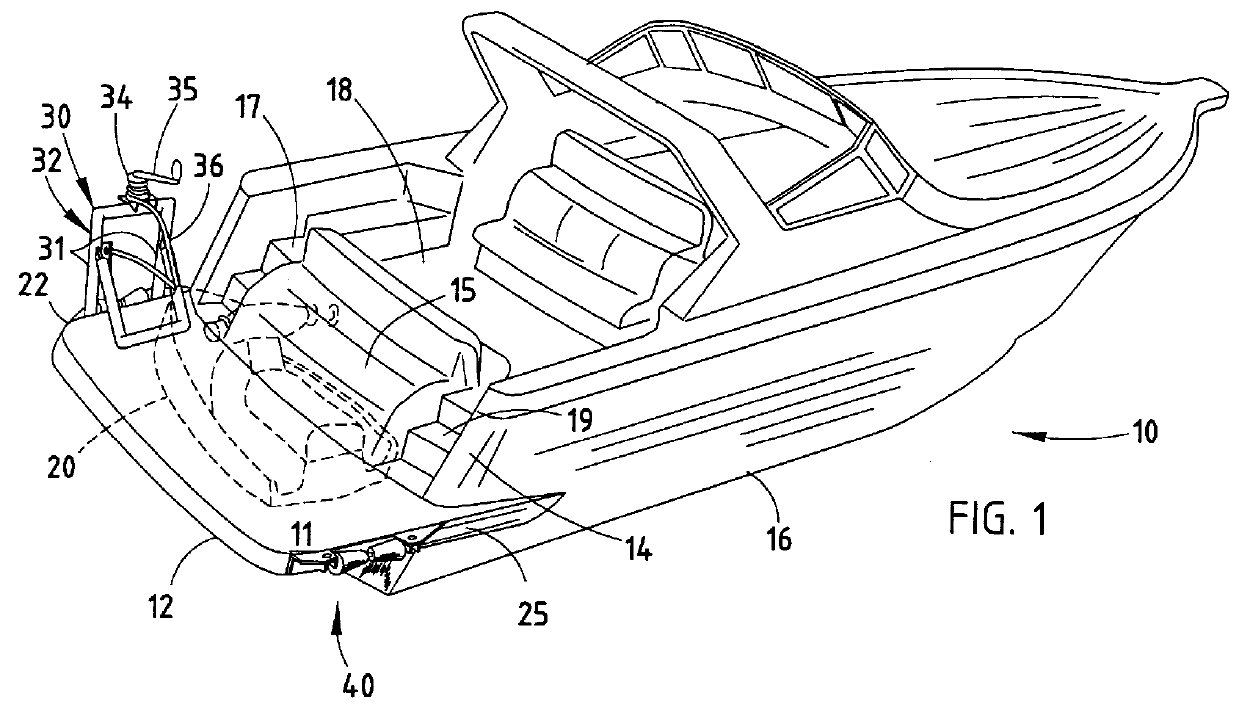 Removable personal watercraft storage system